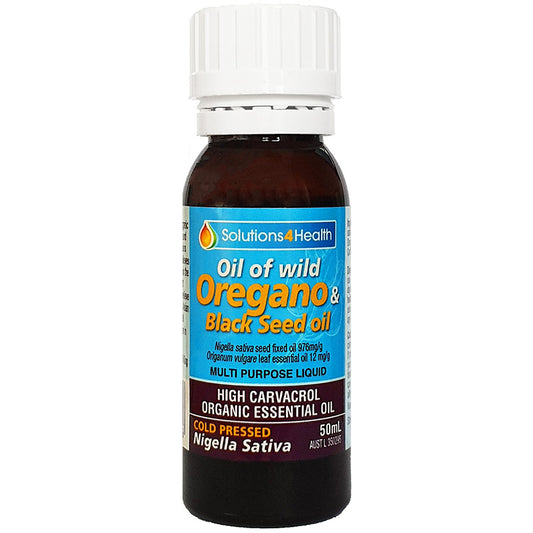 Solutions 4 Health Oil of Wild Oregano & Black Seed Oil