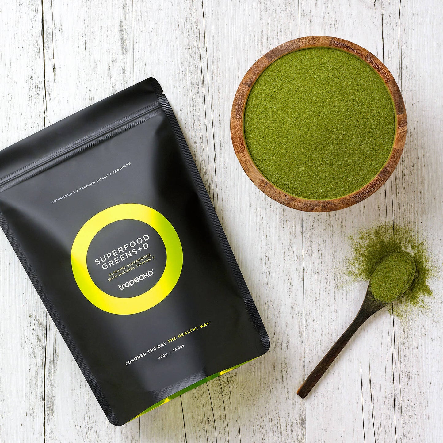 Tropeaka Superfood Greens + D