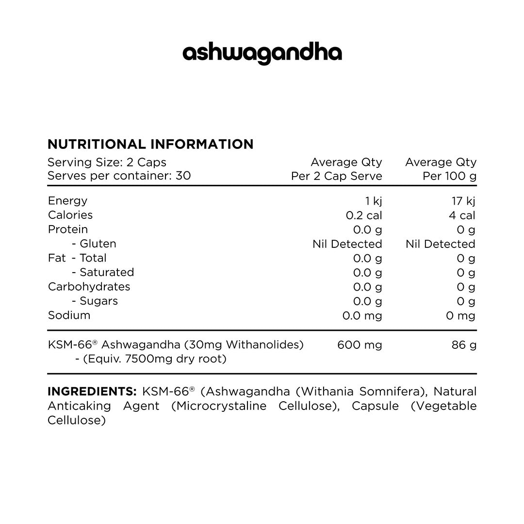 Switch Nutrition Ashwagandha