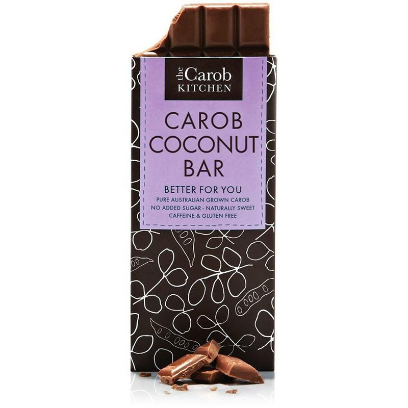 The Carob Kitchen Carob Coconut Bar