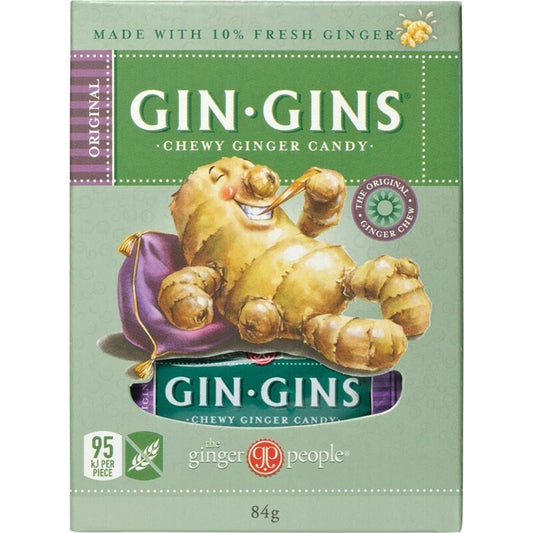 The Ginger People Gin Gins Original Ginger Chews