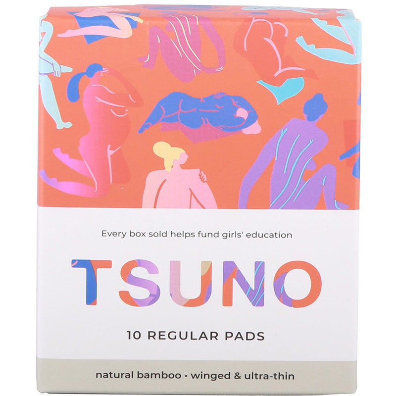 Tsuno Natural Bamboo Regular Pads