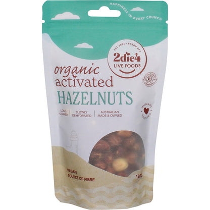 2Die4 Live Foods Activated Organic Hazelnuts