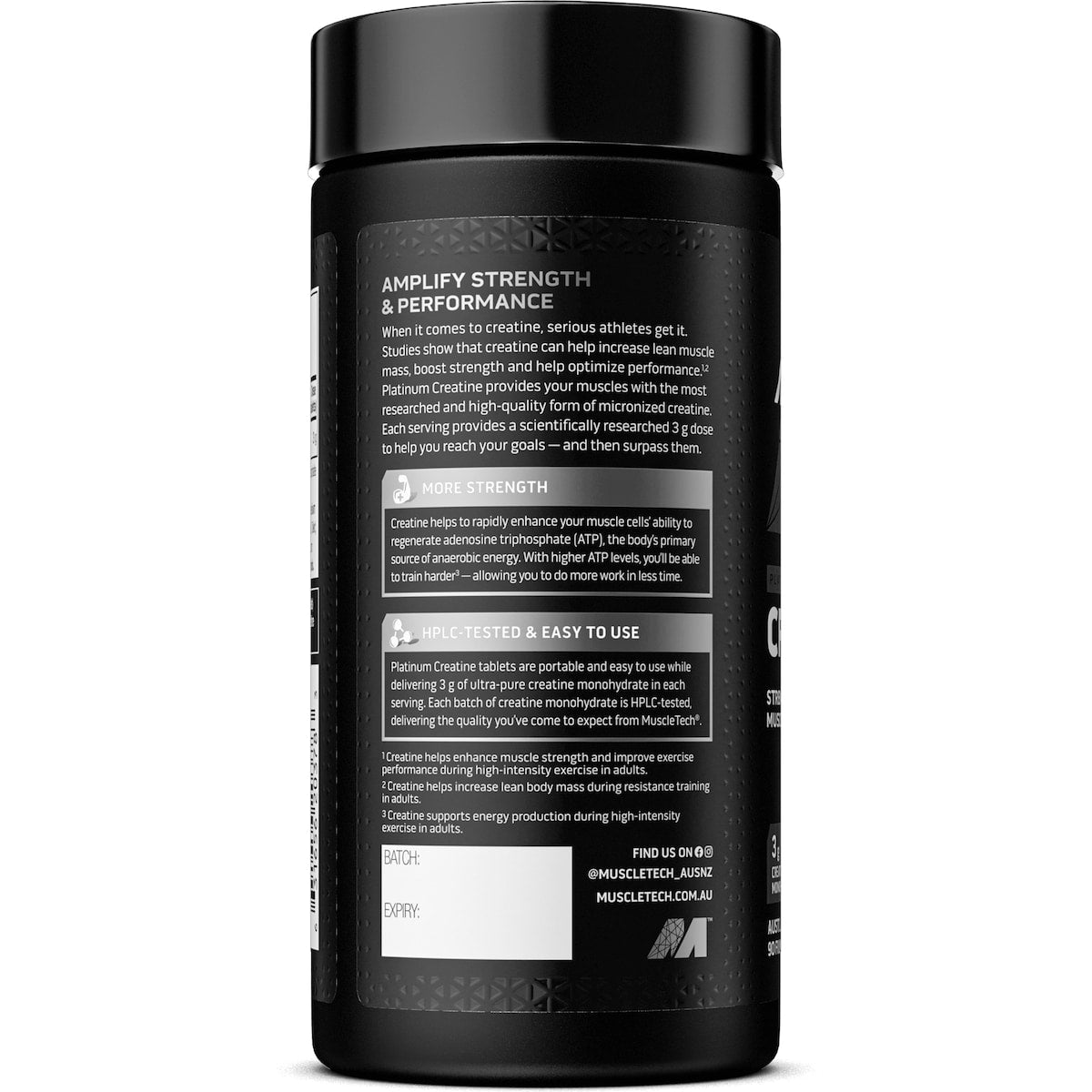 MuscleTech Platinum Creatine