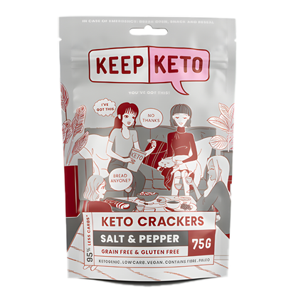 Keep Keto - Keto Crackers 75g