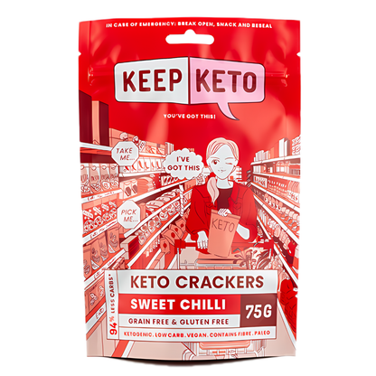 Keep Keto - Keto Crackers 75g