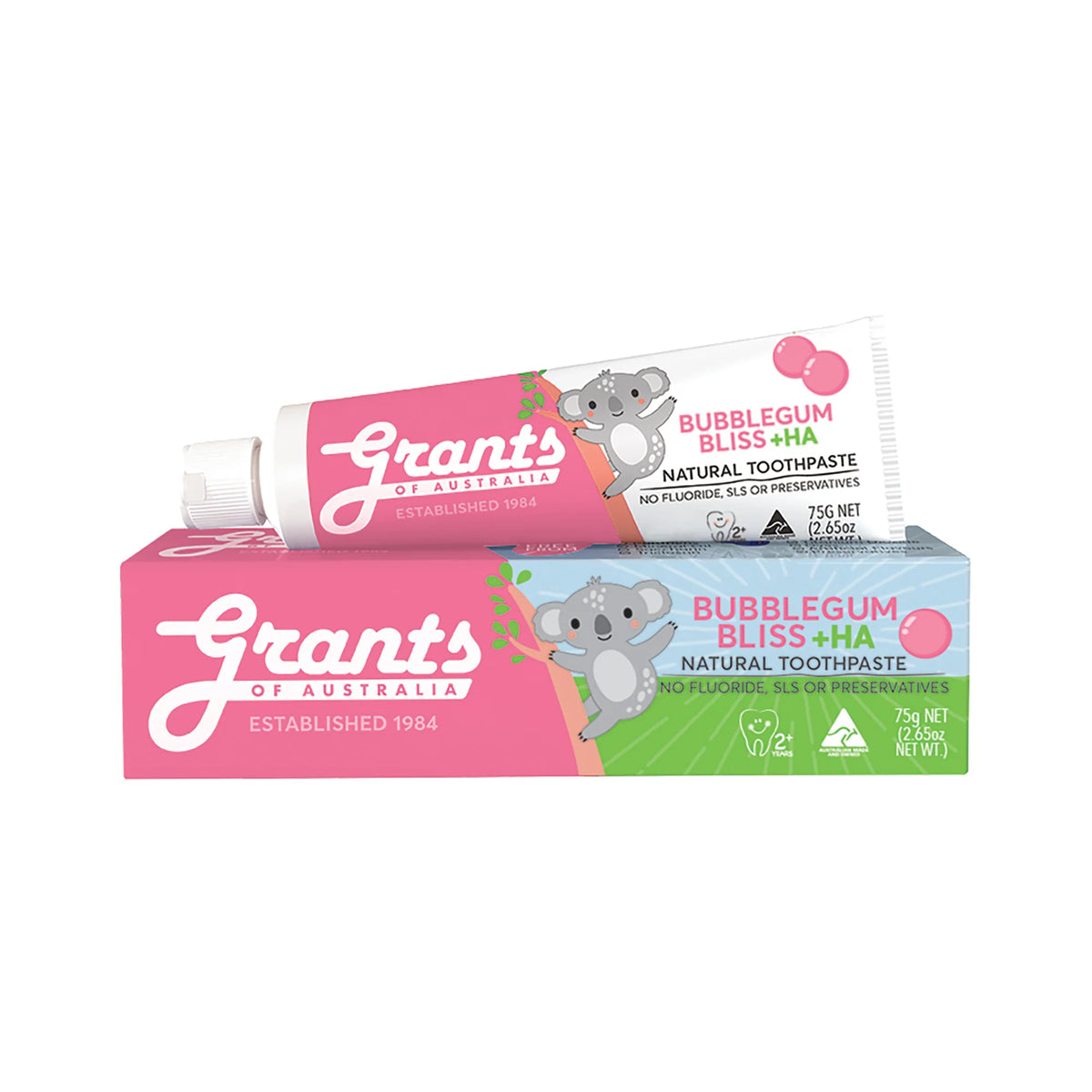 Grants Kids Natural Toothpaste + HA
