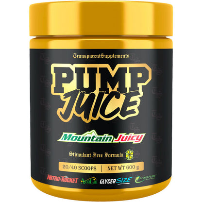 Transparent Supplements Pump Juice Performance Pre-Workout