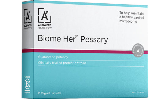 Activated Probiotics Biome Her Pessary