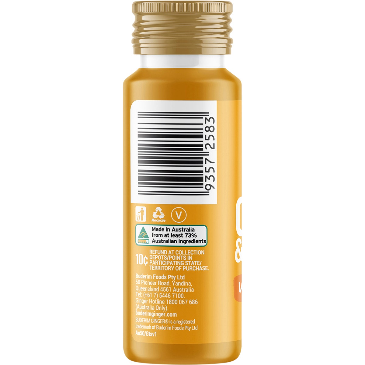 Buderim Ginger & Turmeric Wellness Shots