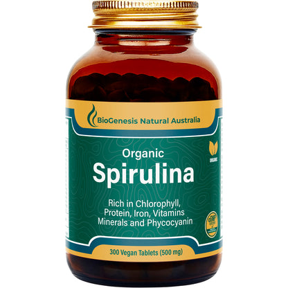 BioGenesis Organic Spirulina Tablets