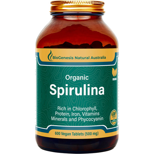 BioGenesis Organic Spirulina Tablets