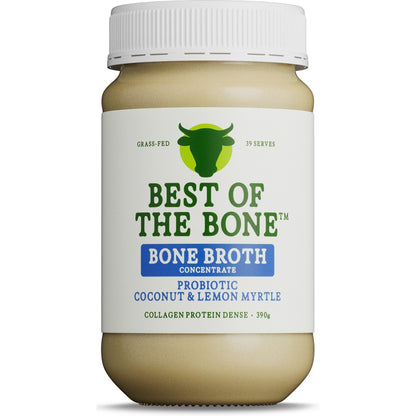 Best Of The Bone Broth Concentrate Probiotic Coconut & Lemon Myrtle
