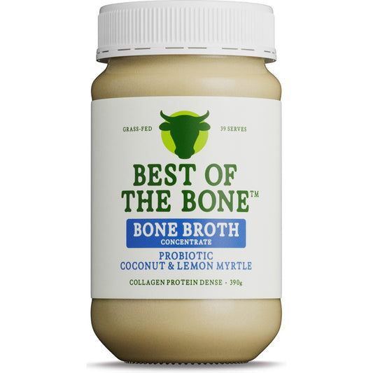 Best Of The Bone Broth Concentrate Probiotic Coconut & Lemon Myrtle