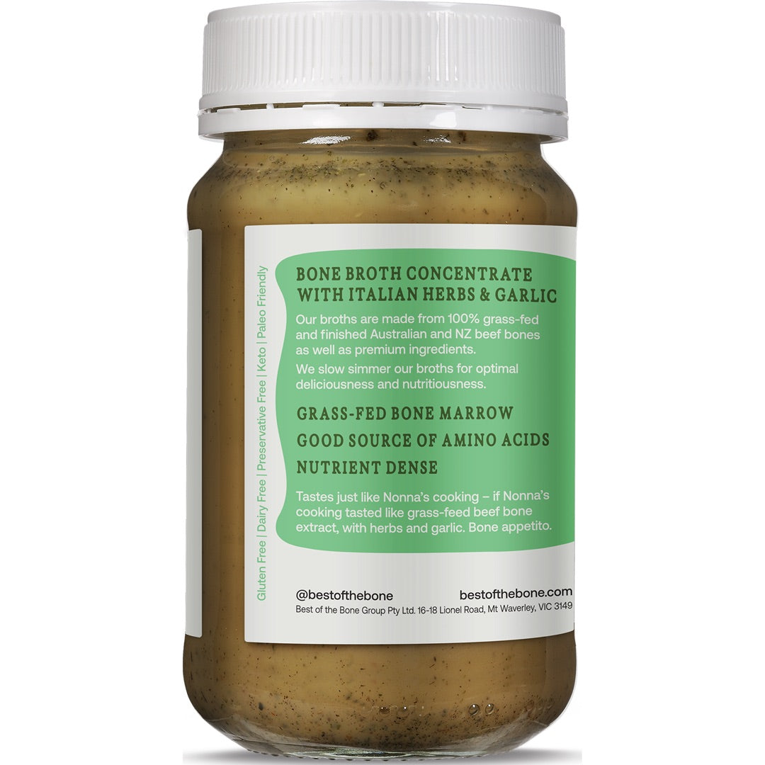 Best Of The Bone Broth Concentrate Italian Herbs & Garlic