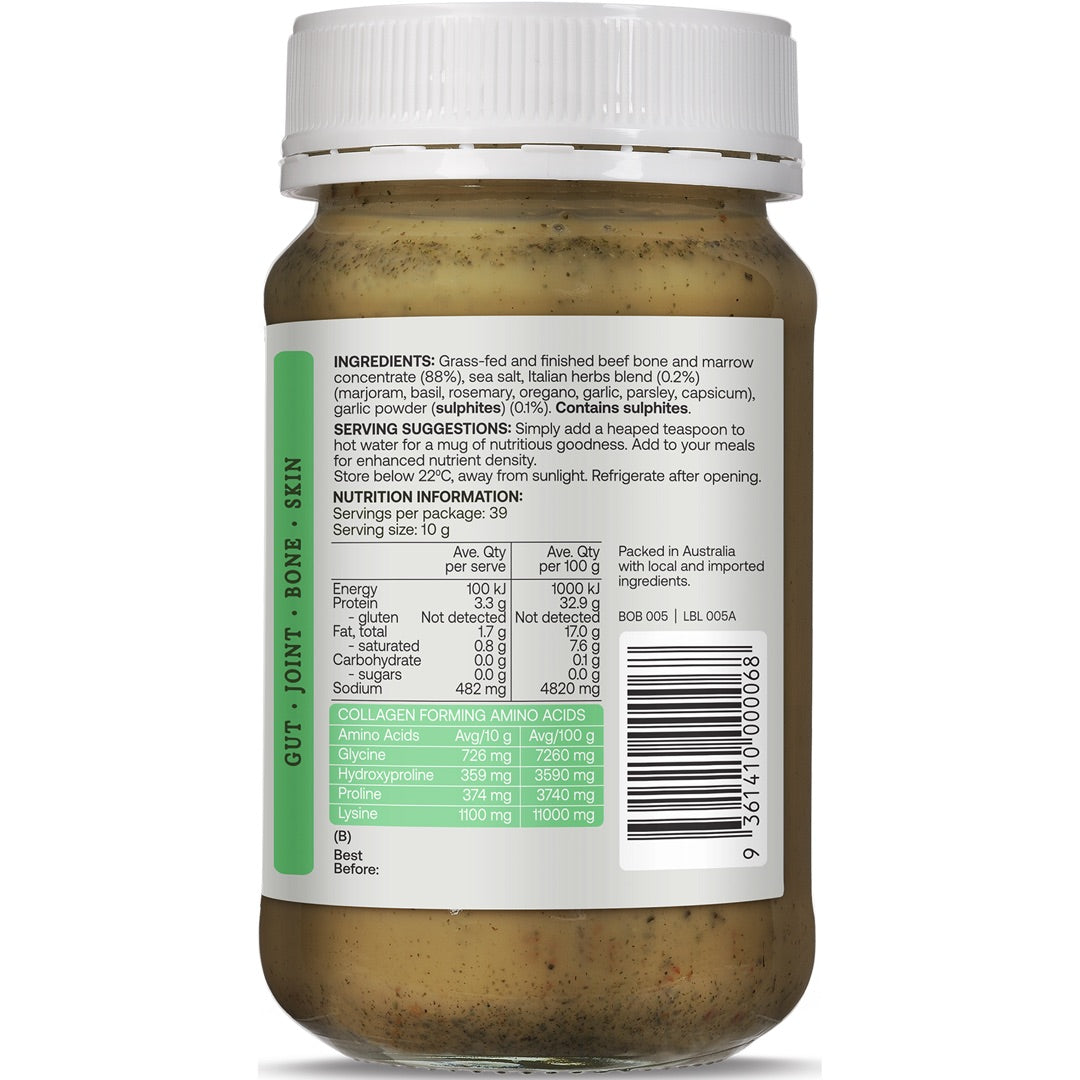 Best Of The Bone Broth Concentrate Italian Herbs & Garlic