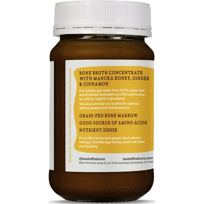 Best Of The Bone Broth Concentrate Manuka Honey, Ginger & Cinnamon