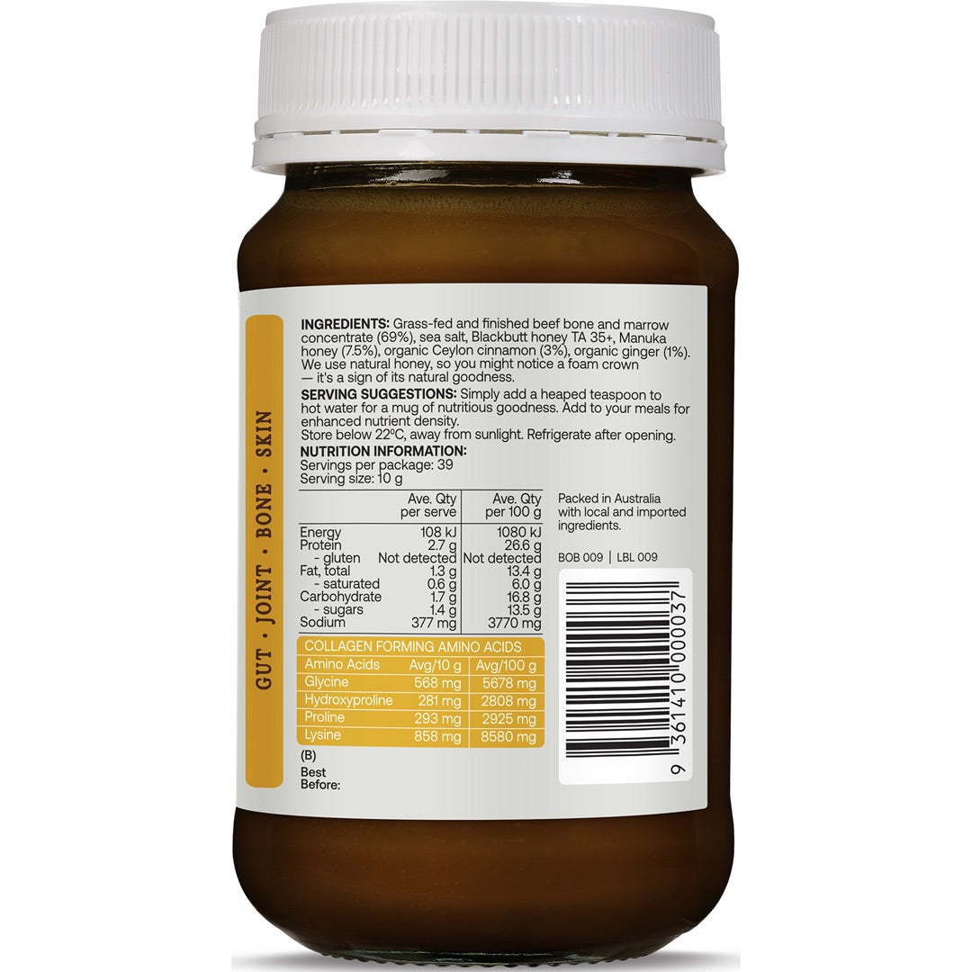 Best Of The Bone Broth Concentrate Manuka Honey, Ginger & Cinnamon