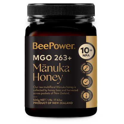 BeePower MGO 263+ Manuka Honey