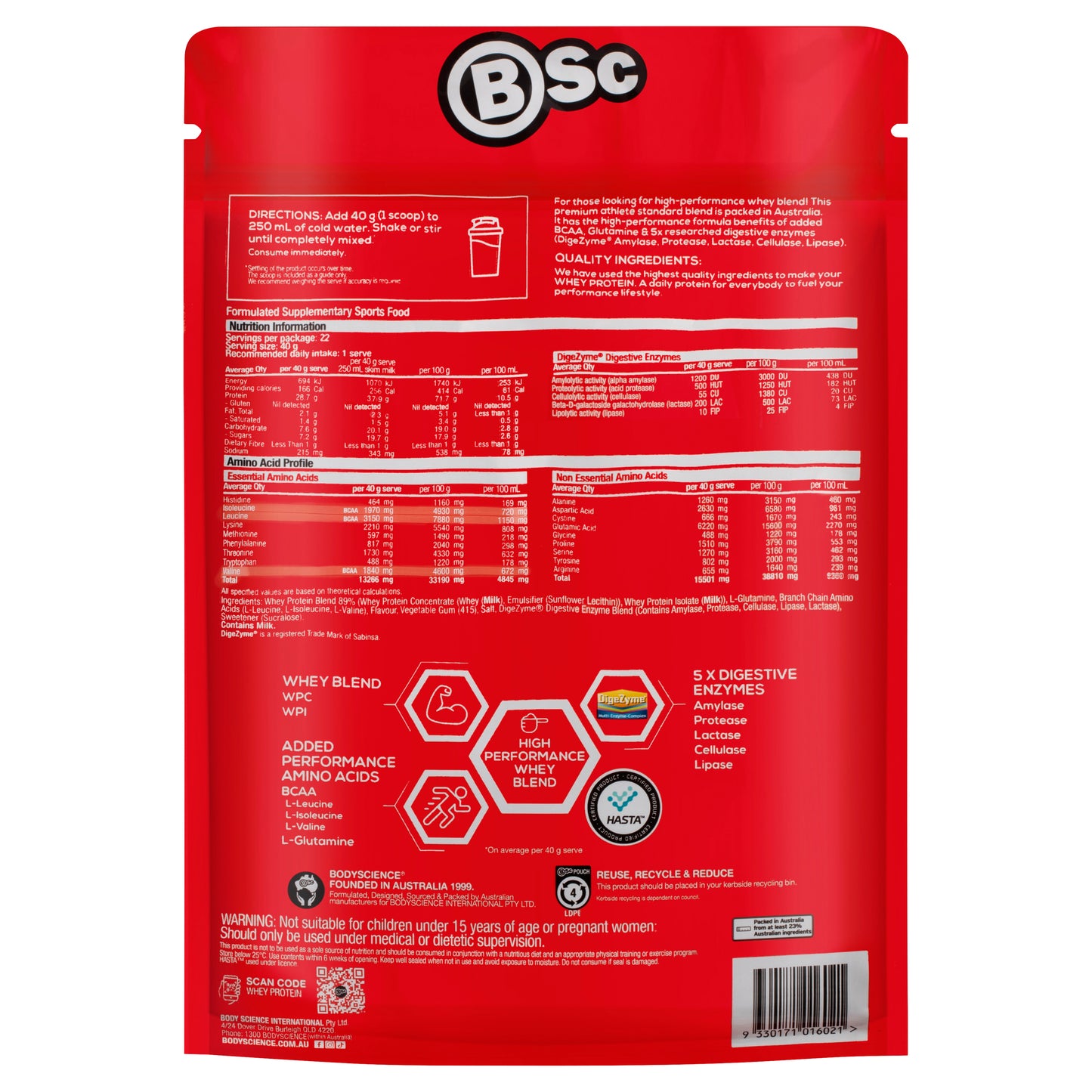 Body Science Whey Protein