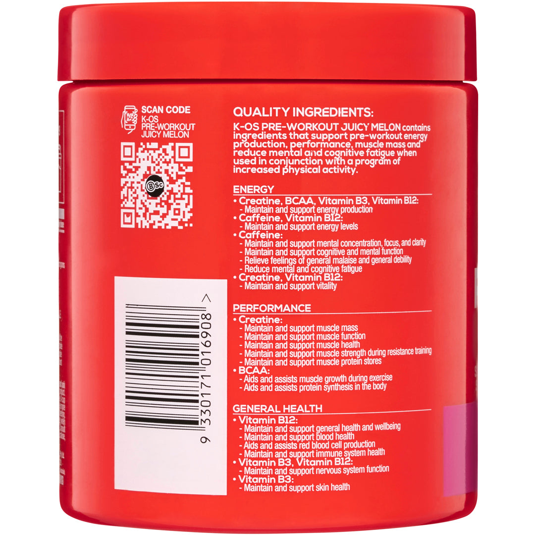 Body Science KOS Pre-Workout