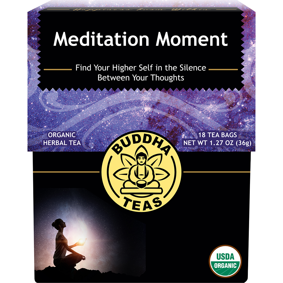 Buddha Tea Meditation Moment