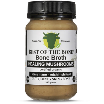 Best Of The Bone Grass-Fed Bone Broth Concentrate - Healing Mushroom