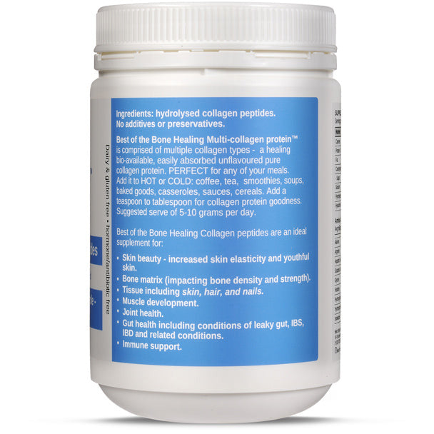 Best Of The Bone Healing Multi-Collagen Protein Powder