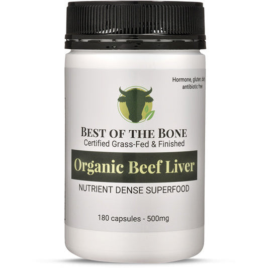 Best of the Bone Organic Beef Liver Capsules