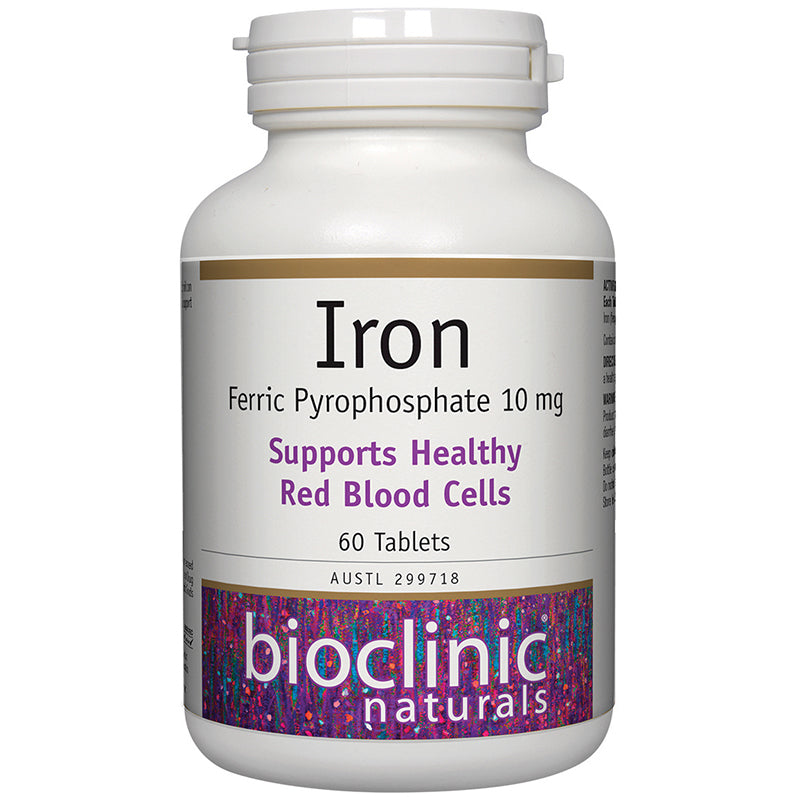 Bioclinic Naturals Iron 10 mg