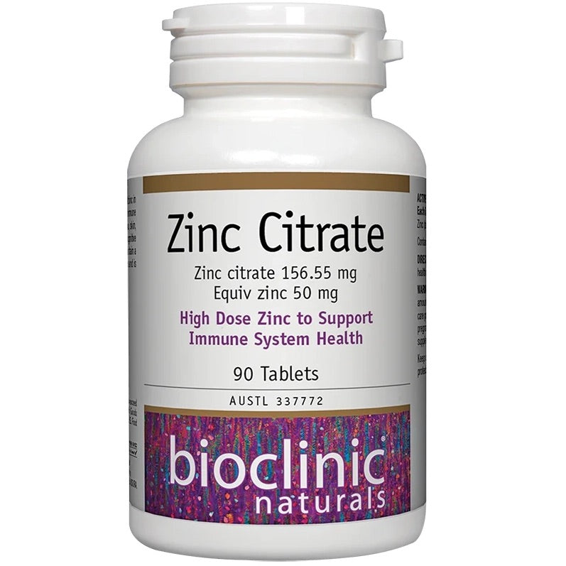 Bioclinic Naturals Zinc Citrate