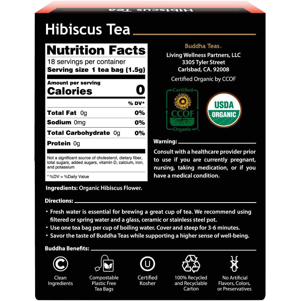 Buddha Teas Hibiscus Tea
