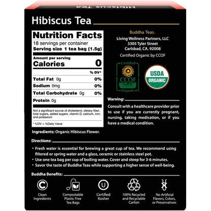 Buddha Teas Hibiscus Tea