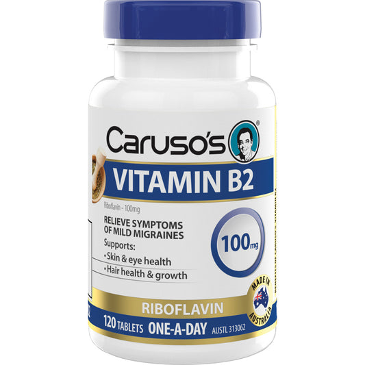 Caruso's Vitamin B2 100mg