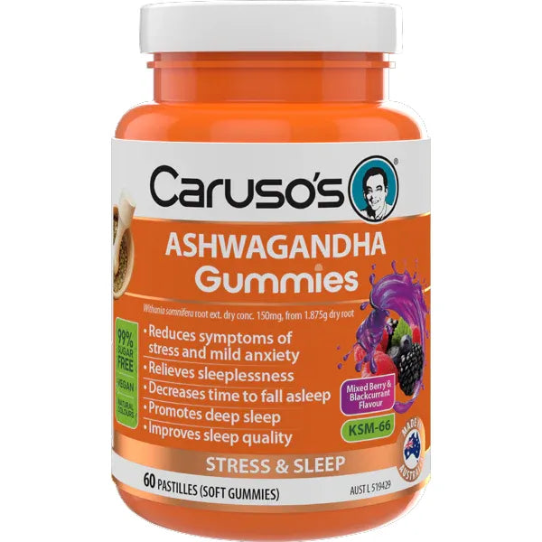 Carusos Ashwagandha Gummies