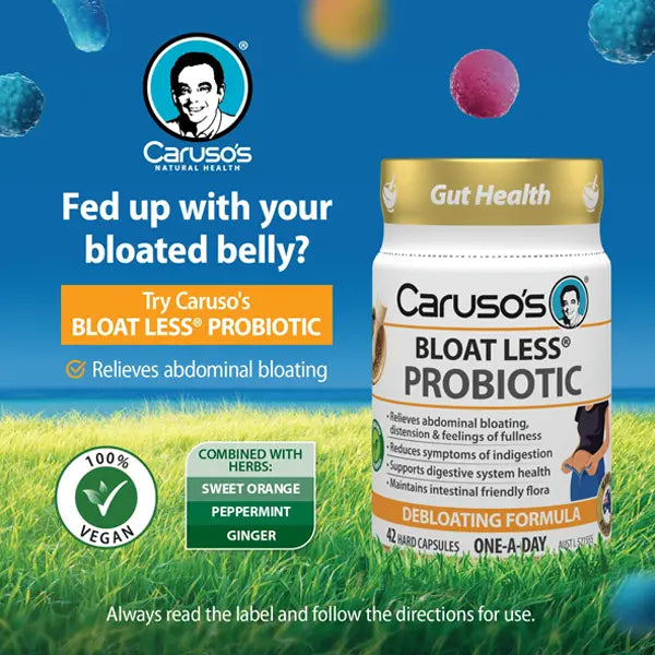 Carusos Bloat Less Probiotic