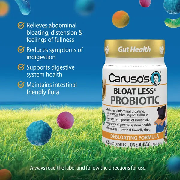 Carusos Bloat Less Probiotic