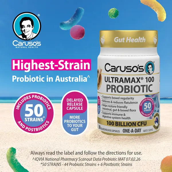 Carusos Ultramax 100 Probiotic