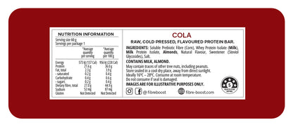 Fibre Boost Cold Pressed Protein Bar