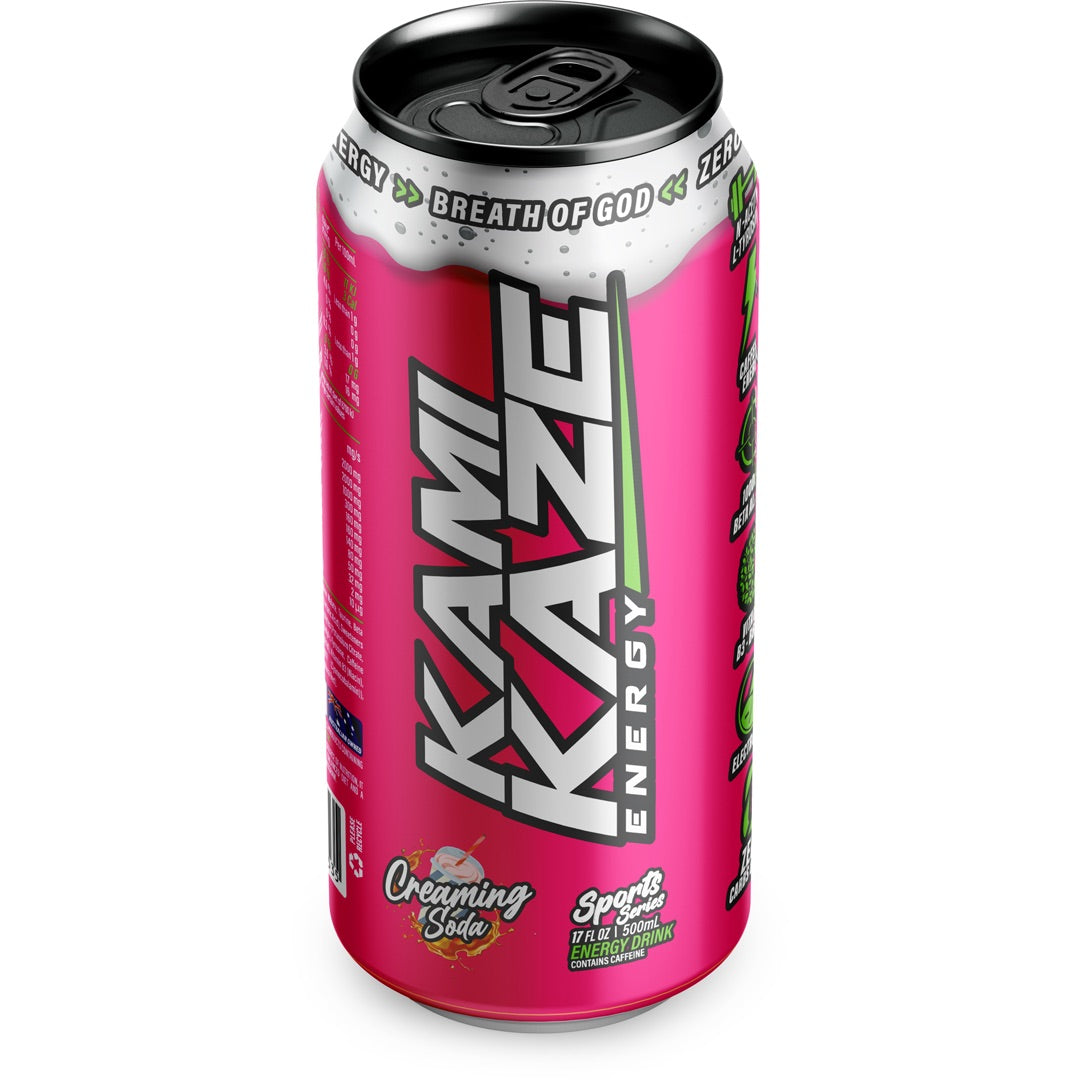 Athletic Sport Kamikaze Energy Drink Can