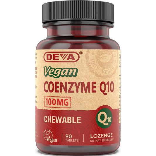 Deva Vegan Coenzyme Q10 100mg