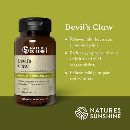 Nature's Sunshine Devil's Claw