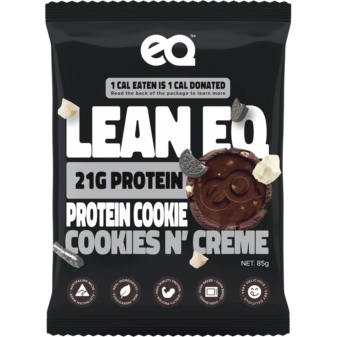 EQ Lean EQ Protein Cookie Evelyn Faye Nutrition