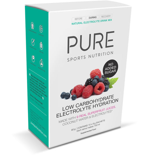 PURE Sports Nutrition Low Carbohydrate Electrolyte Hydration
