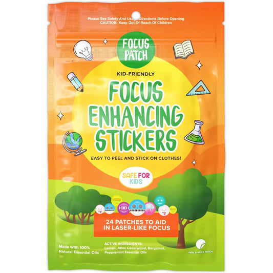 The Natural Patch Co FocusPatch Focus Enhancing Stickers