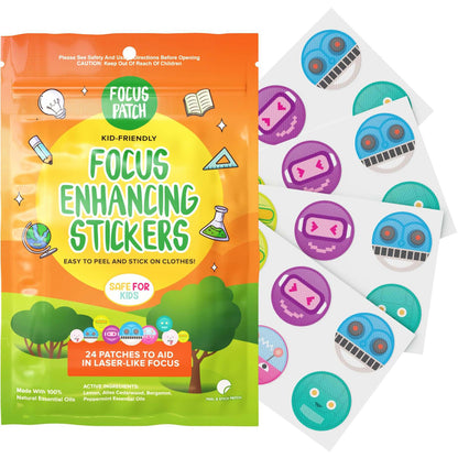 The Natural Patch Co FocusPatch Focus Enhancing Stickers