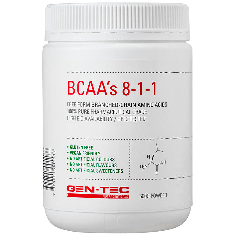 Gen-Tec Nutrition BCAAs 8-1-1