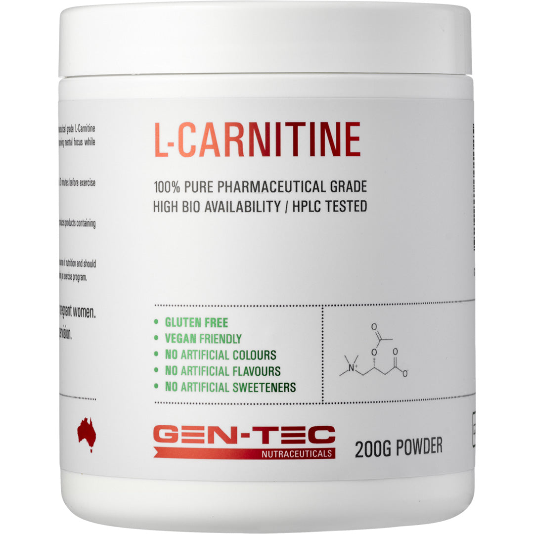 Gen-Tec Nutrition L-Carnitine – Evelyn Faye Nutrition