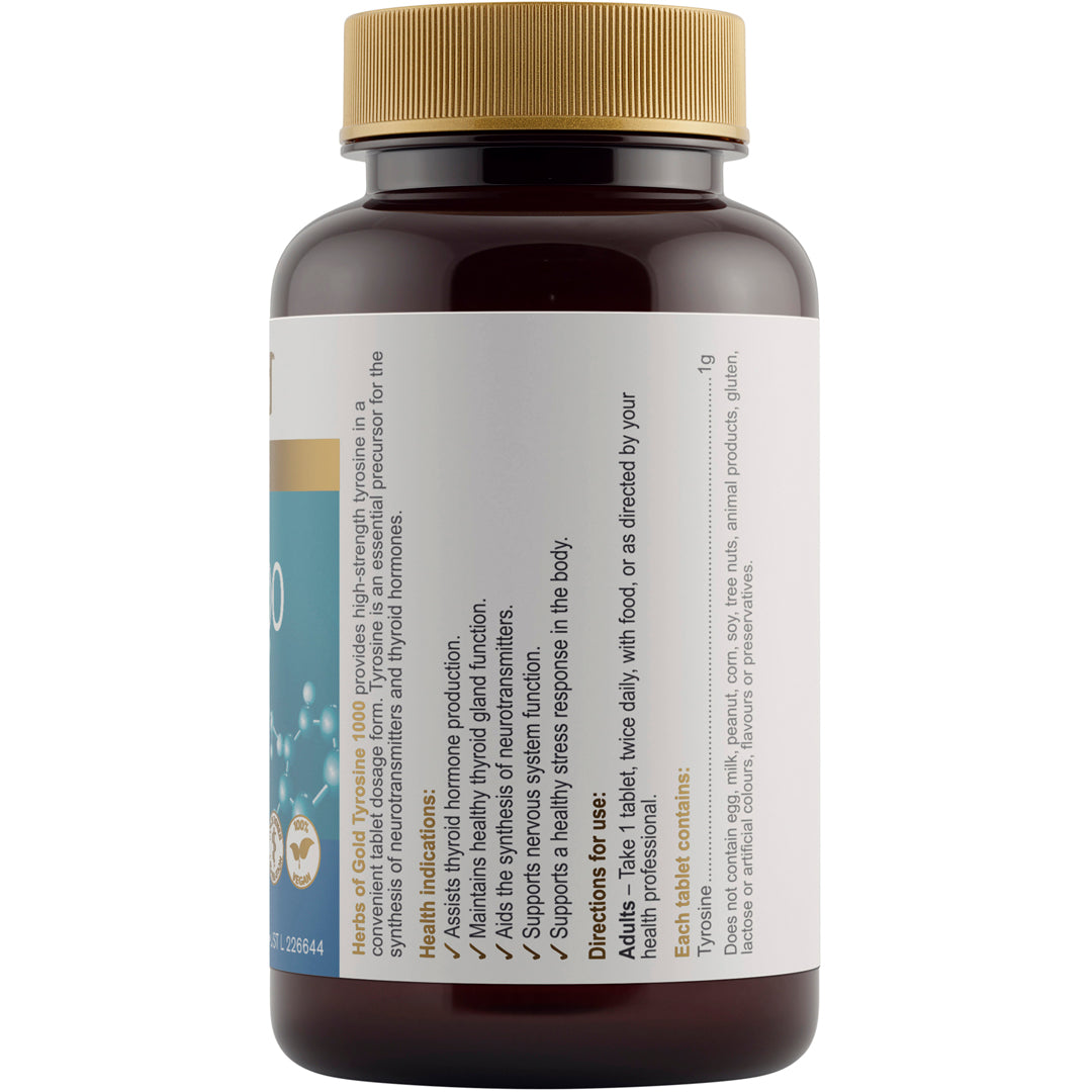 Herbs of Gold Tyrosine 1000