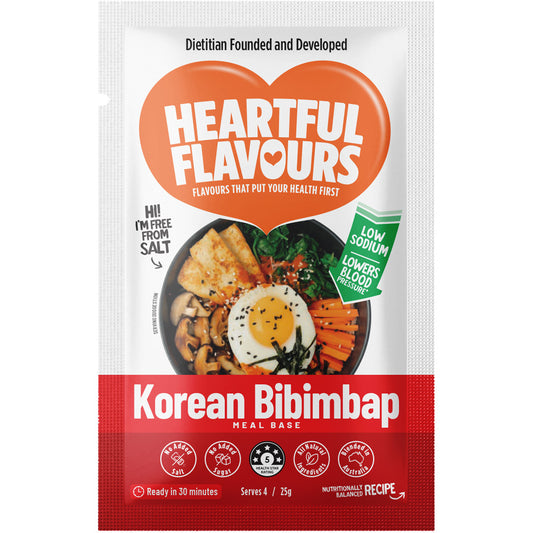 Heartful Flavours Korean Bibimbap Meal Base